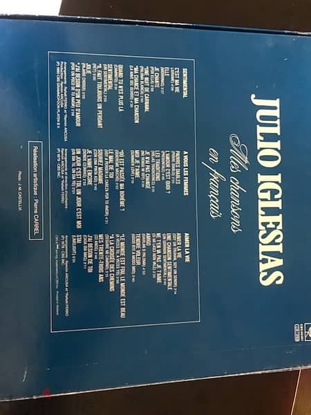 vinyl / 3 disc’s Julio Iglesias 3