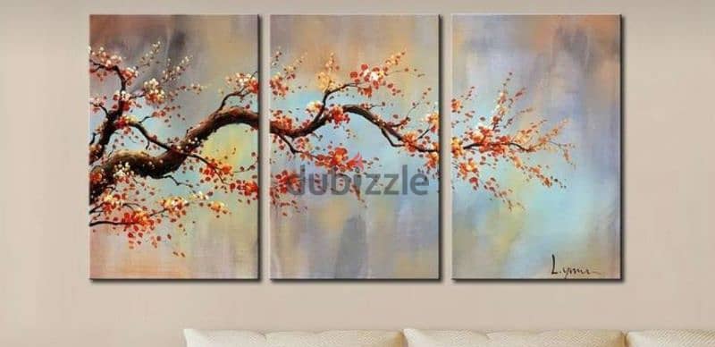 set of 3 paintings 0