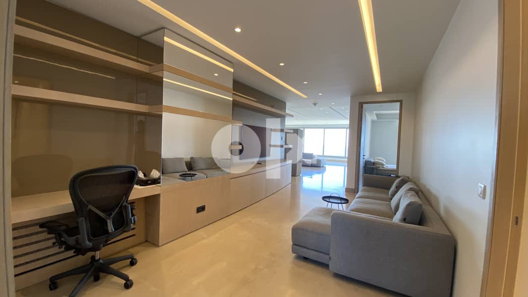 High Floor and Luxurious Apartment Beirut With Sea & City View. 2