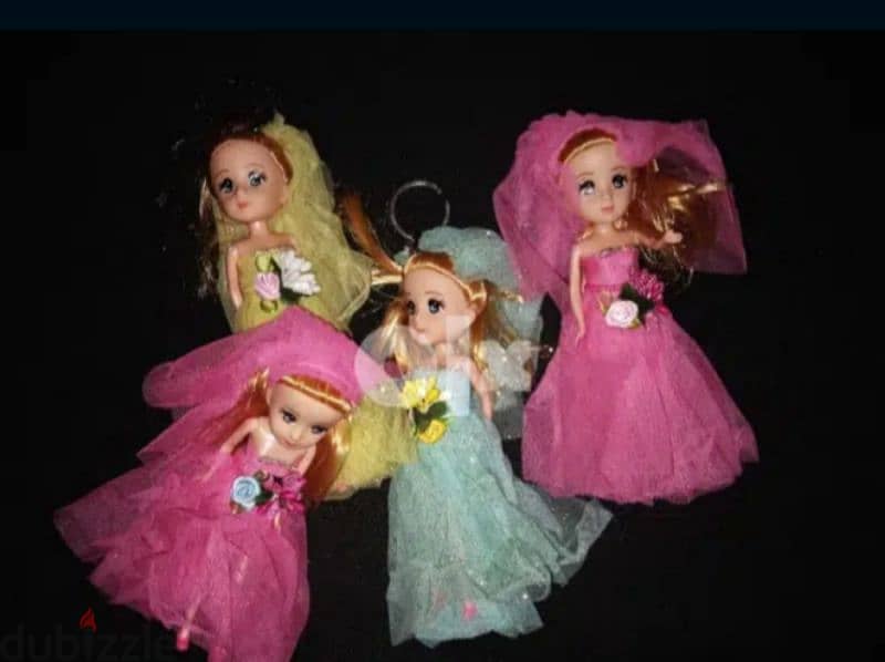 Barbie doll keychain 1