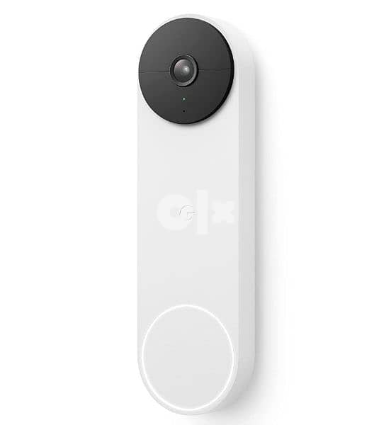 Google Nest Doorbell (Battery) -Wireless- Snow 0
