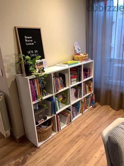 new boxes shelf