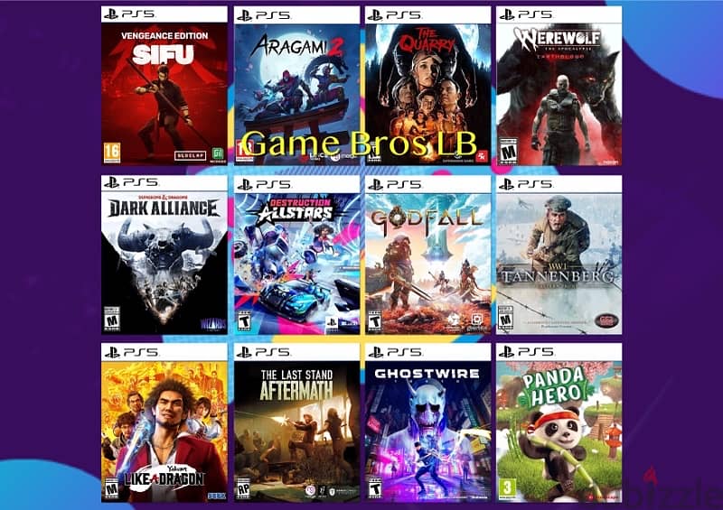 We Have All Ps5 Games  (Swipe Photos Right For Available Games!) 1