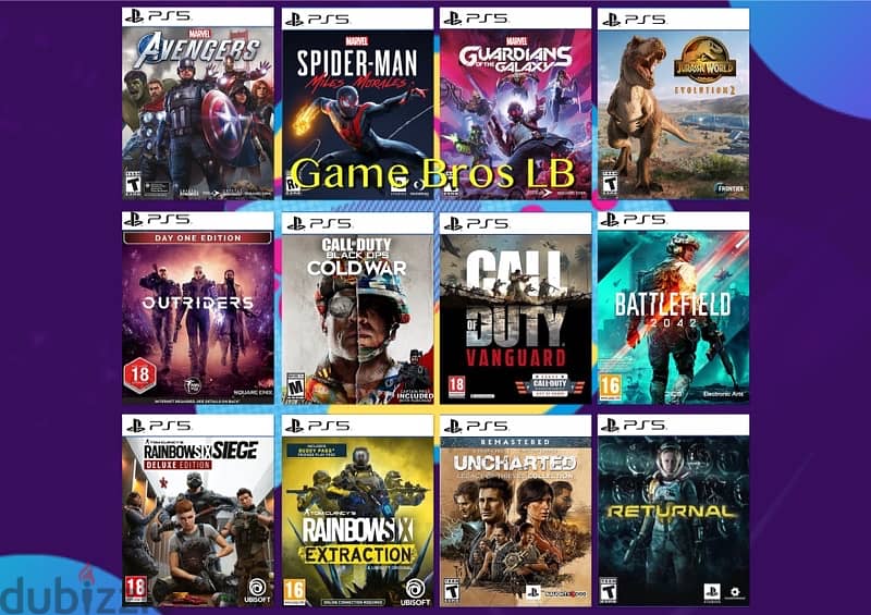 We Have All Ps5 Games  (Swipe Photos Right For Available Games!) 4