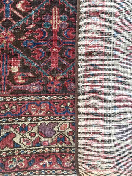 سجادعجمي. Persian Carpet. Hand made. Antique. انتيك 5