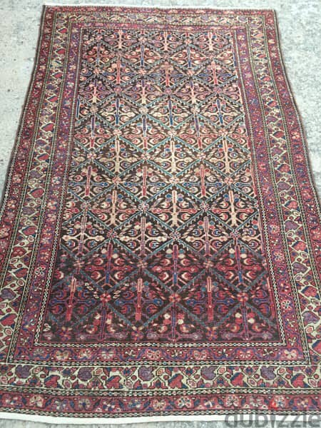 سجادعجمي. Persian Carpet. Hand made. Antique. انتيك 9