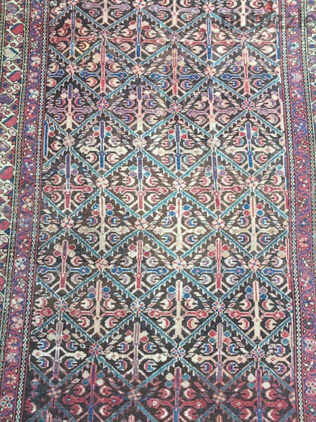 سجادعجمي. Persian Carpet. Hand made. Antique. انتيك 10