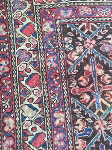 سجادعجمي. Persian Carpet. Hand made. Antique. انتيك 12