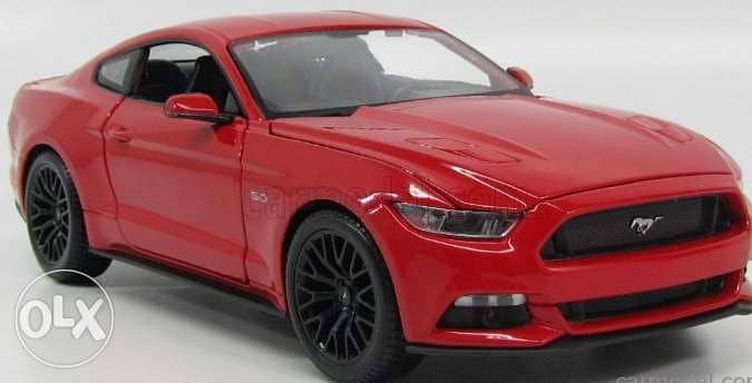Ford Mustang diecast car model 1:18 3