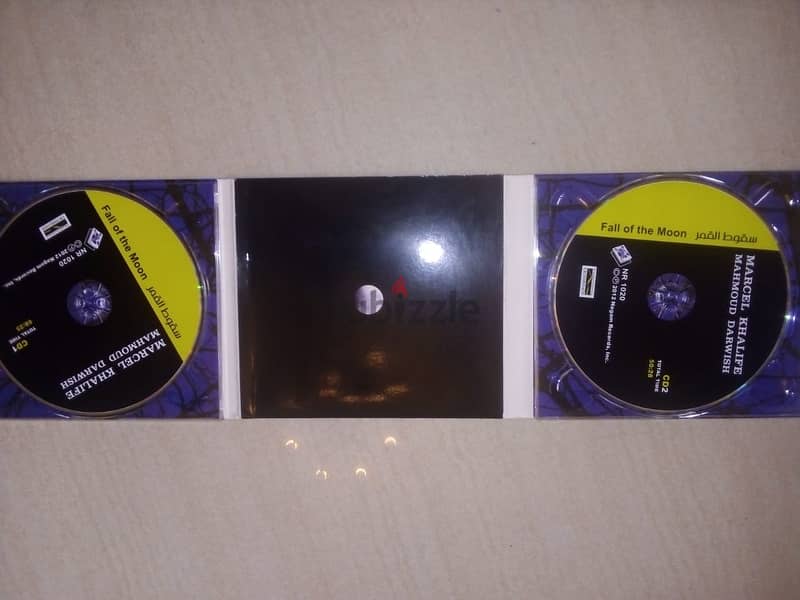 marcel khalife / mahmoud darwich fall of the moon 2 cds 2