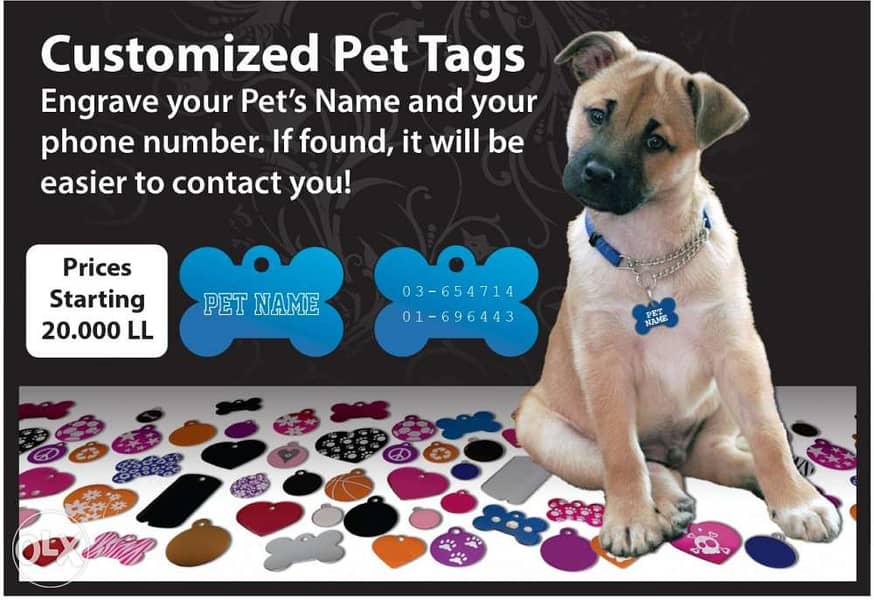 Pet Tags Engraving 0