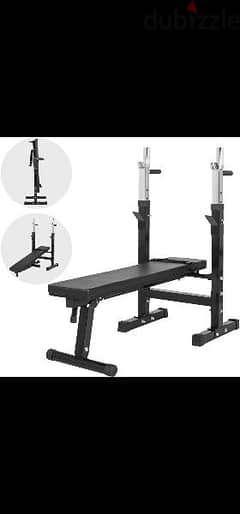 New Gorrila sports bench with adjustable rack 81701084