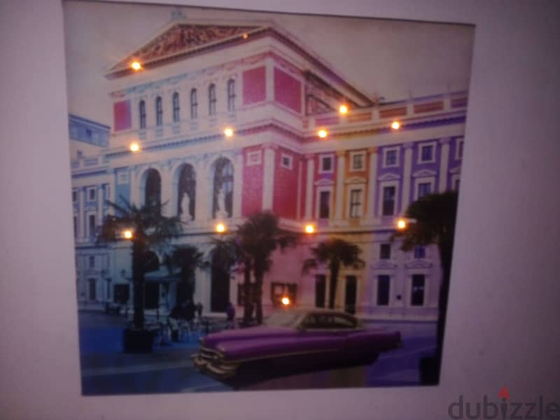 Decorative cuban style photo frame 30*30 cm 1