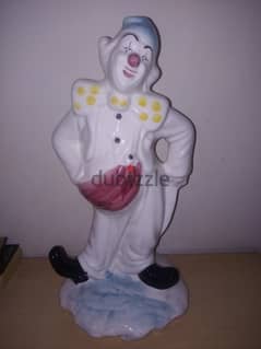 Ceramic clown 35 cm