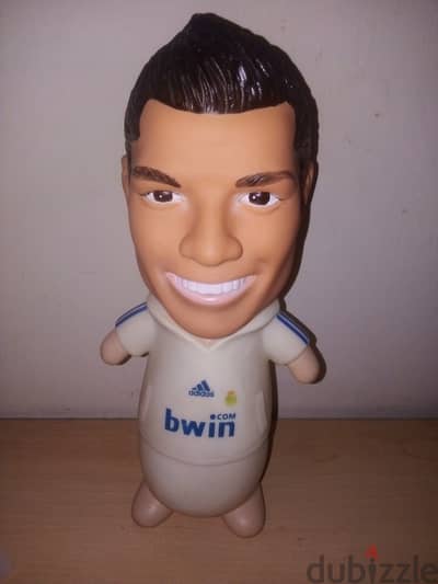 Christiano ronaldo plastic figurine / moneykeeper 25 cm