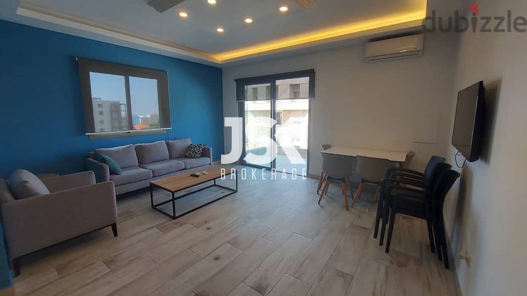 L09825 - A 2-Bedroom Furnished Apartment for Rent in Jbeil 0