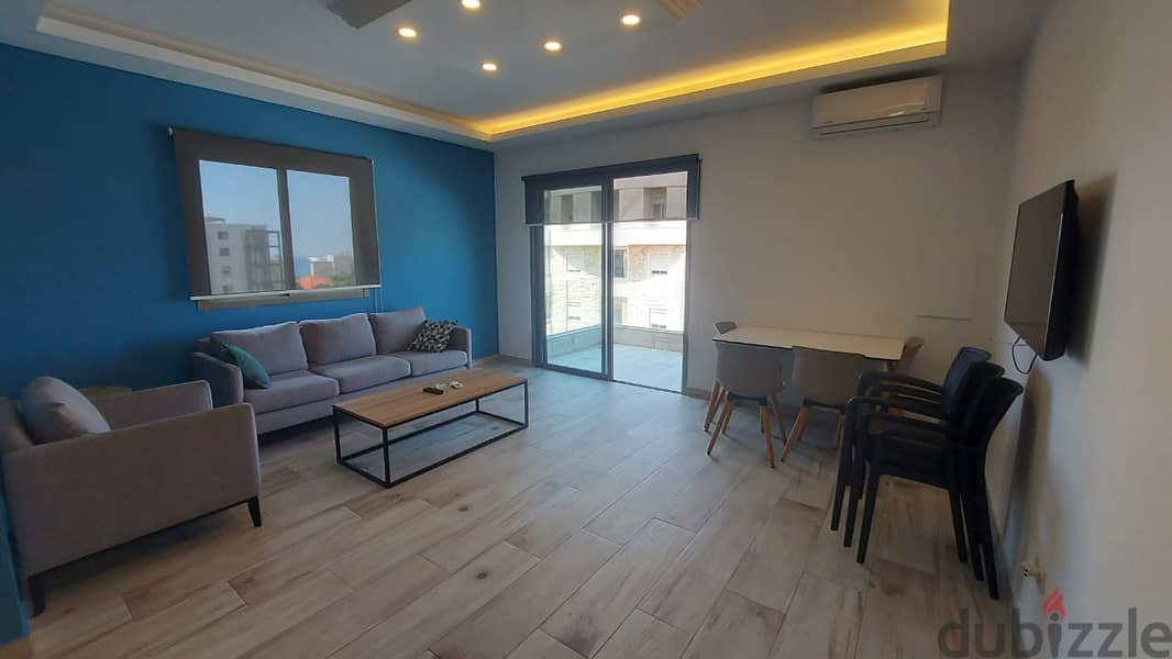 L09825 - A 2-Bedroom Furnished Apartment for Rent in Jbeil 1