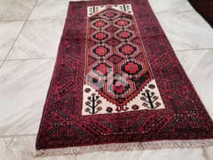 Persian Hamadan Carpet, wool hand knoted, 185x90cm, 100$