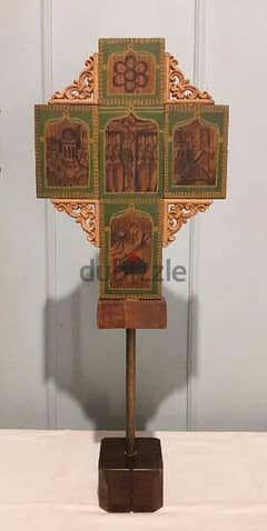 Antique east european altar cross 0