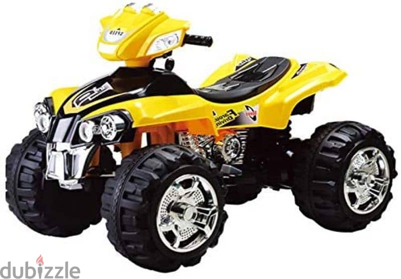 Electric Ride on Motorcycle 4 Wheel for Kids 0
