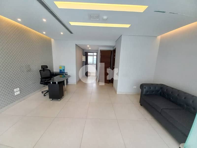 AH22-1105 Furnished Office for rent in Beirut, Adlieh, 70 m2, 3