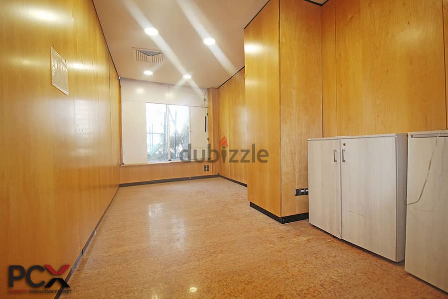 Office For Rent In Ashrafieh I Cozy I Partitioned 6