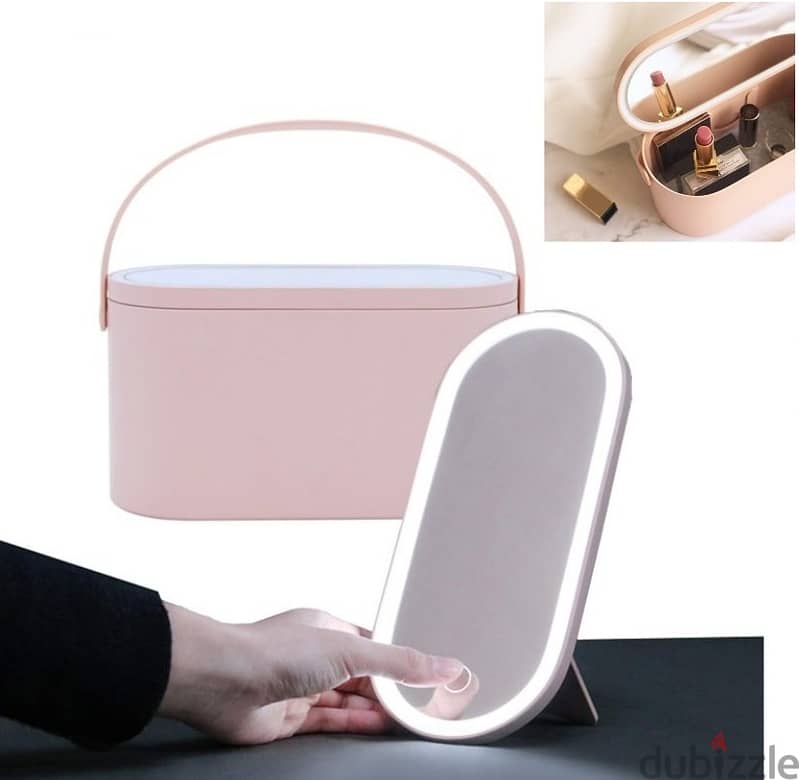 Portable LED Beauty Travel Box, 23cm 0