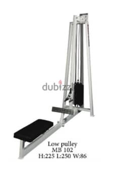 low pulley machine like new 100 kg very good quality 70/443573 RODGE 0