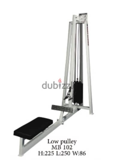 low pulley machine like new 100 kg very good quality 70/443573 RODGE