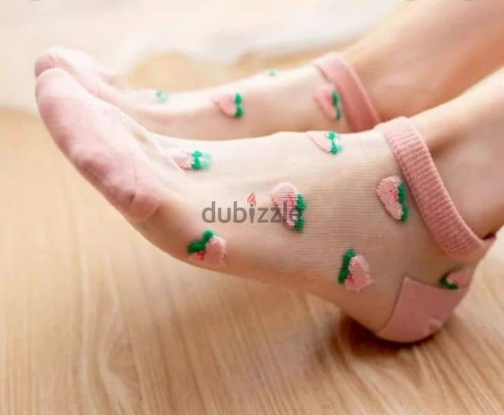 feminine transparent silk socks 7