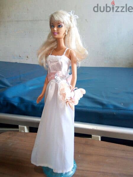 Offer: Barbie BRIDE Mattel 2013 Australian doll bending legs in bridal 3