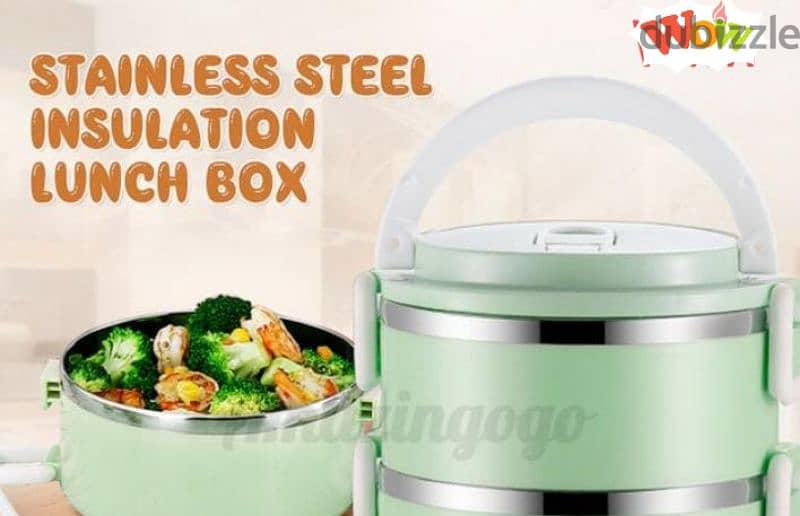 high quality heatproof healthy stainless lunch box 2