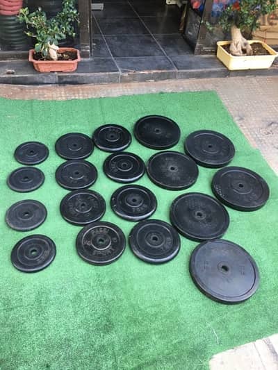 rubber weights like new