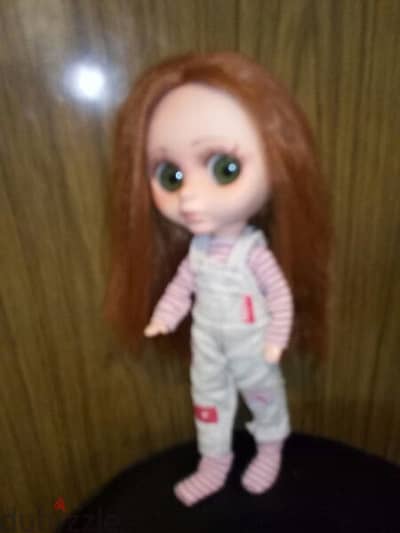 BLUNN -BERJUAN THE BIGGERS RARE Great doll 32Cm long hair=25$