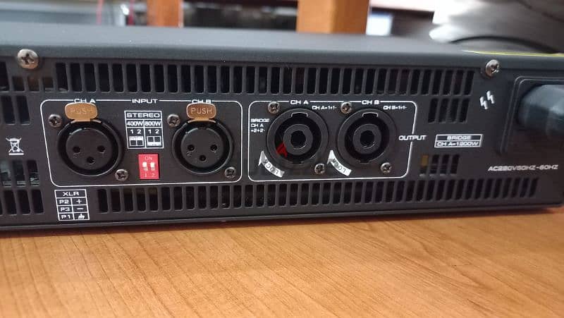 power amplifier martin 4ch 4800w new not used 4