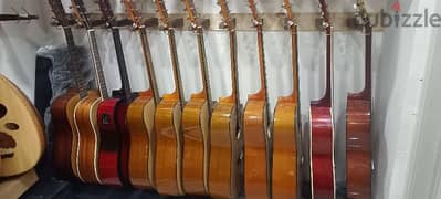 acoustic guitars used and new