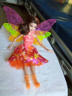 NORI Barbie &THE SECRET DOOR Butterfly Good doll open/close wings 0