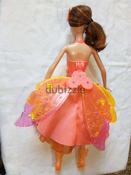 NORI Barbie &THE SECRET DOOR Butterfly Good doll open/close wings 6