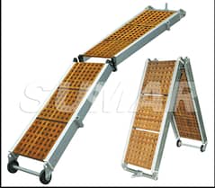 SUMAR 310 BOAT BOARDING RAMP FOLDING GANGWAY WITH WOODEN GRATINGS 0
