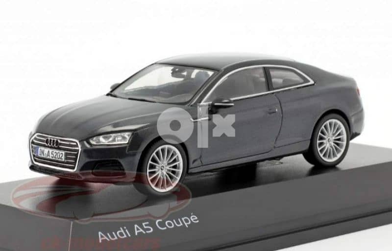 Audi A5 Coupe diecast car model 1:43. 1