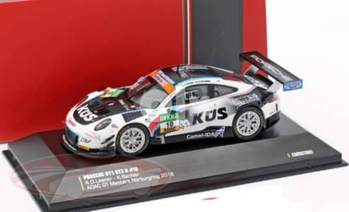 Porsche 911 GT3 R diecast car model 1:43.