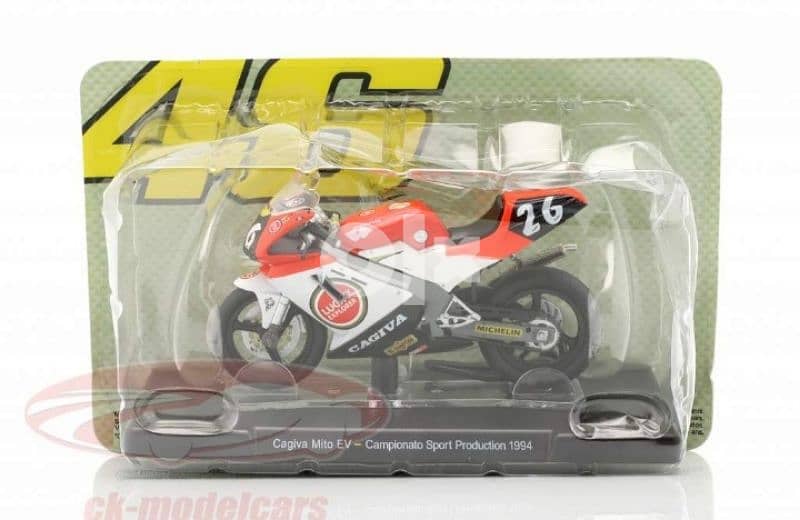 Cagiva Mito EV (1994) diecast motorcycle model 1;18 6