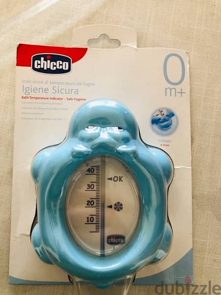 bath thermometer chicco new in box 1