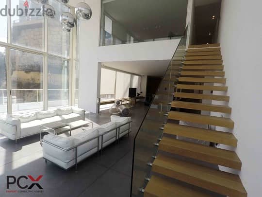 Duplex Apartment For Rent In Hazmieh I  With Terrace I Spacious 2