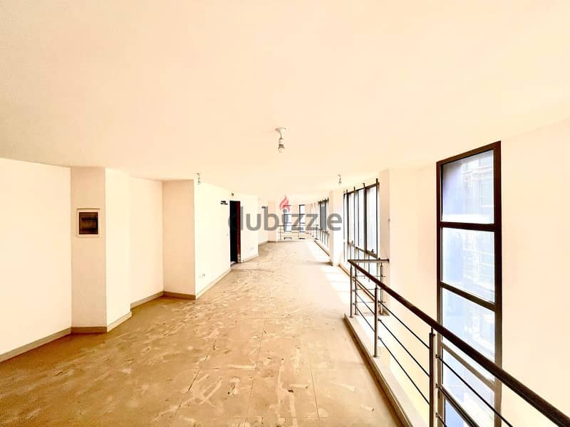 JH22-1114 Open space office 275m for rent in Saifi -Beirut- 2,500 cash 2