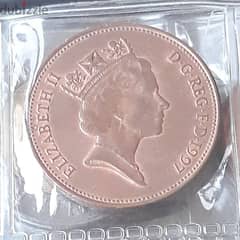UK Two Pence "Elizabeth II" (1997)
- Old Coin 0