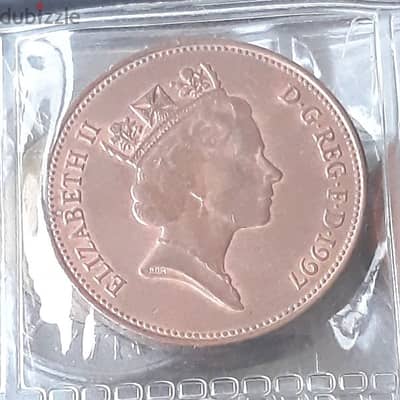 UK Two Pence "Elizabeth II" (1997) - Old Coin