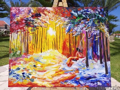 impressionist canvas art