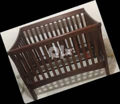 baby bed 90/141cm- excellent condition- market rate