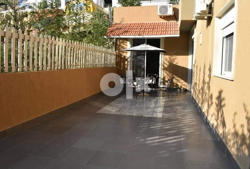 180m 3bedroom furnished + terrace+ parking Mansourieh middle Metn 3